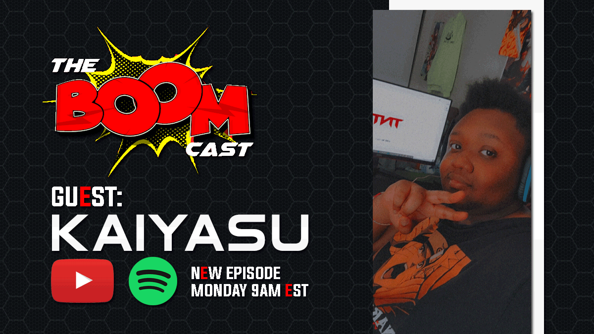 CoalitionEE's tweet photo. New episode of #theBOOMcast dropping tomorrow at 9AM EST! Don't miss it!
Guest: @KingKaiyasu
#teamnotrace #leavenotrace #BOOMsquad #fromthegroundup #podcast #gamingpodcast #esports #esportspodcast #cod #codpodcast #callofdutypodcast https://t.co/Uwl5NcznS1