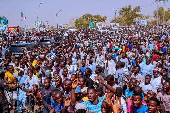 MalaTujjani73's tweet photo. #2YearsMemory.
President @MBuhari attends Campaign Rally in Adamawa State on 7th Feb 2019, PHOTOS:📸 @BayoOmoboriowo https://t.co/vu7wciRpfg