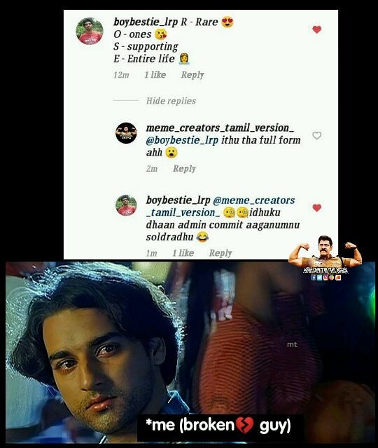 pix Valentine Week Memes Tamil twitter