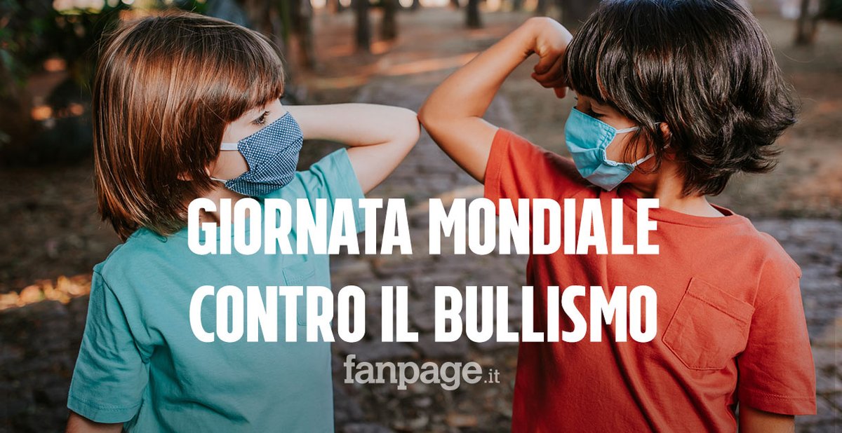 Oggi è la Giornata Mondiale contro il bullismo #giornatamondialecontroilbullismo