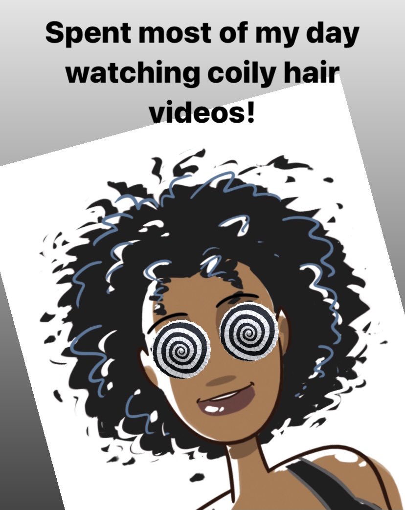 simplyleah's tweet photo. Training in more curly and coily hair techniques...I’ll be looking for models when lockdown3 lifts!? https://t.co/3Ik44M2RjG