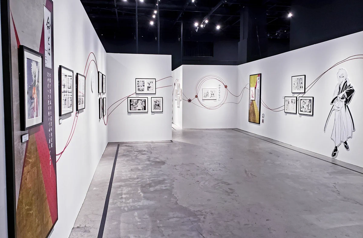 関係者の内覧かよ…「25周年記念　るろうに剣心展」開催中です！お好きな方は是非！