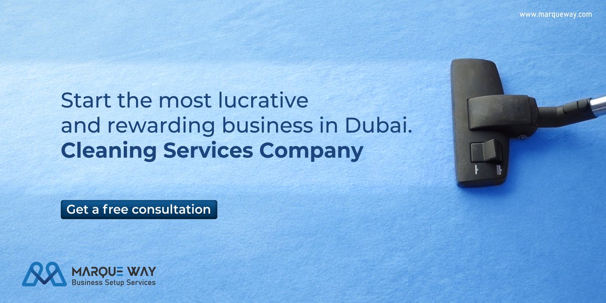 marquewaygroup's tweet photo. Building Cleaning and Surveillance is an evolving industry with a huge scope in Dubai. Now is the right time to step into the industry and create your presence. MarqueWay provides full backup support for you in this industry.
#Marqueway #Uae #Dubai #MarqueWayBusinessSetup https://t.co/XOeOB12hmZ