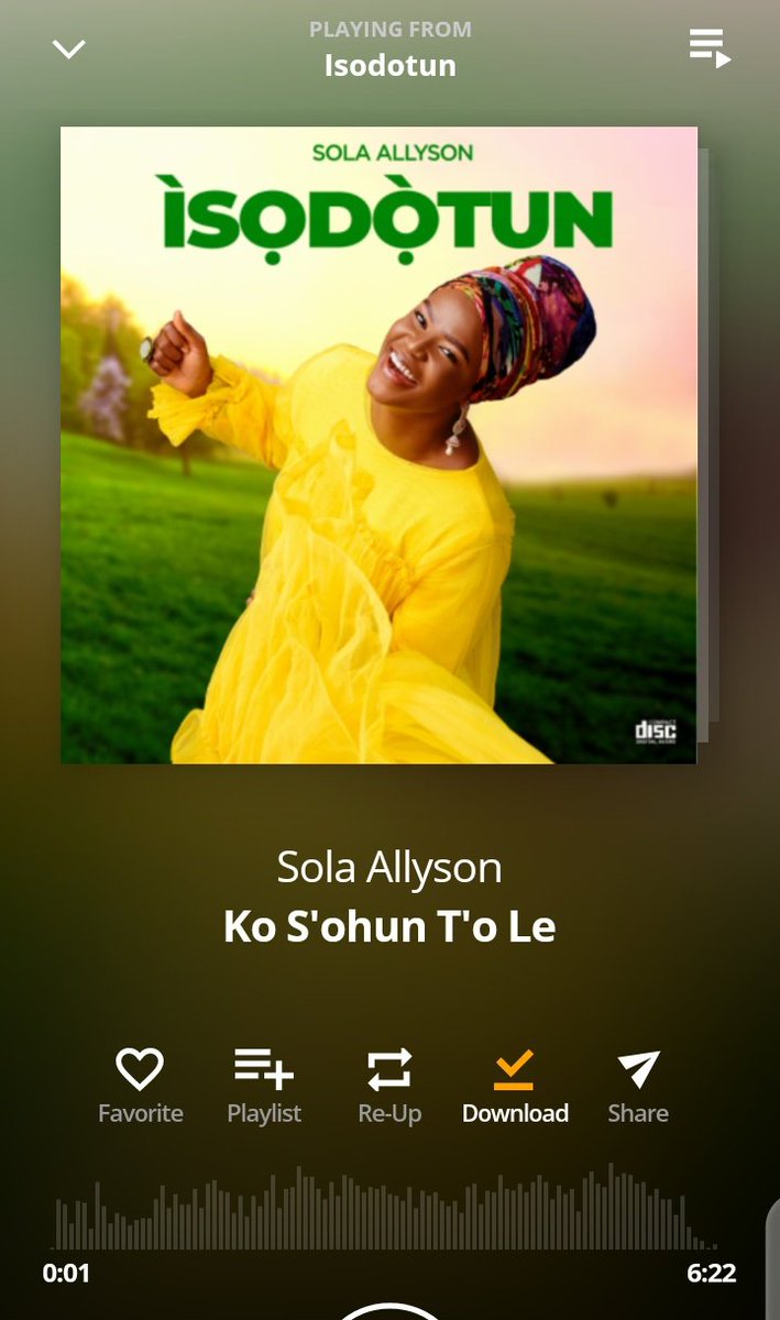 Track 4Ko S'ohun T'ole ( Nothing too Difficult for God to do)Baba wa ti n be l'orun.Owo ni foruko re...Are you facing difficult time? God has positioned this song to remind you the things you need do for His miracles to happen in your life. May you receive your miracles.