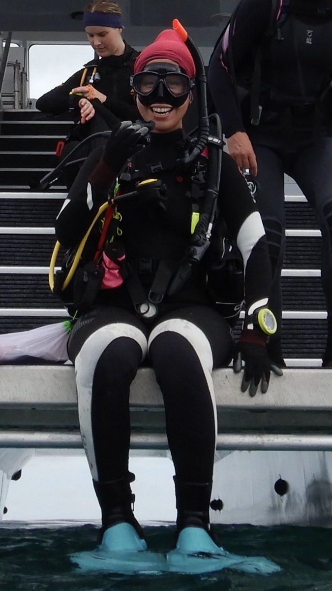 PaigeStrudwick's tweet photo. That feeling when you find all of your long lost coral colonies on the first dive! @nunezlendo #multitrait #coralpropagation #greatbarriereef @FRAG_C3 @UTS_Science https://t.co/SW11geg0Yf
