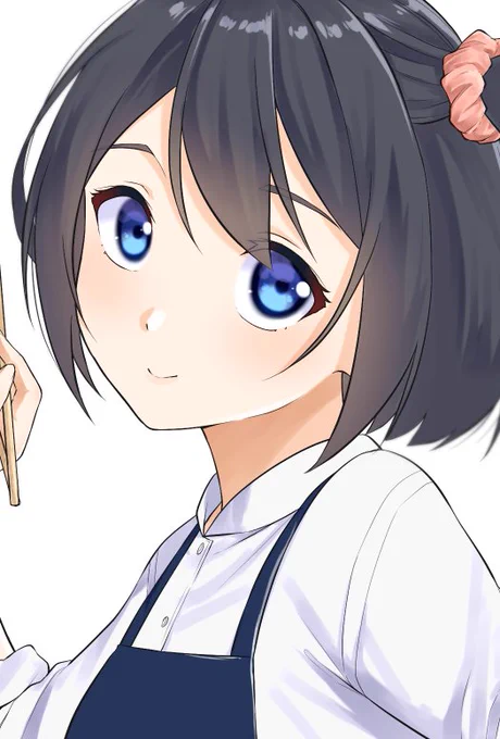 エプロン姿って最高だよね 