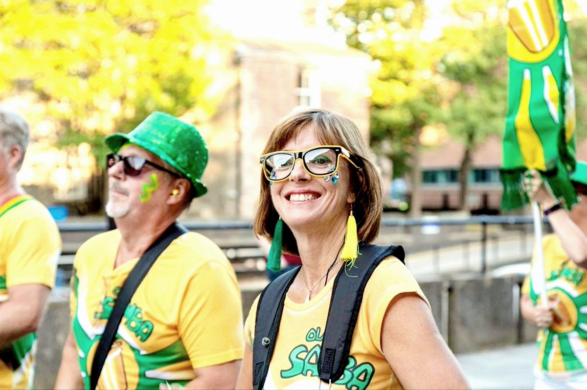 BrazilicaFest's tweet photo. 🌞 Olá Samba! (Cheltenham, Gloucester) performing at Brazilica Festival (2018)
@ Olá Samba 💚
📸 John Kennan, Alan Henaghan
📸 Phil Green
#OláSamba #Cheltenham #Gloucester #JohnKennan #AlanHenaghan #PhilGreen #Arts #Beats #Bateria #Brazil https://t.co/k4Yo0wX3lg