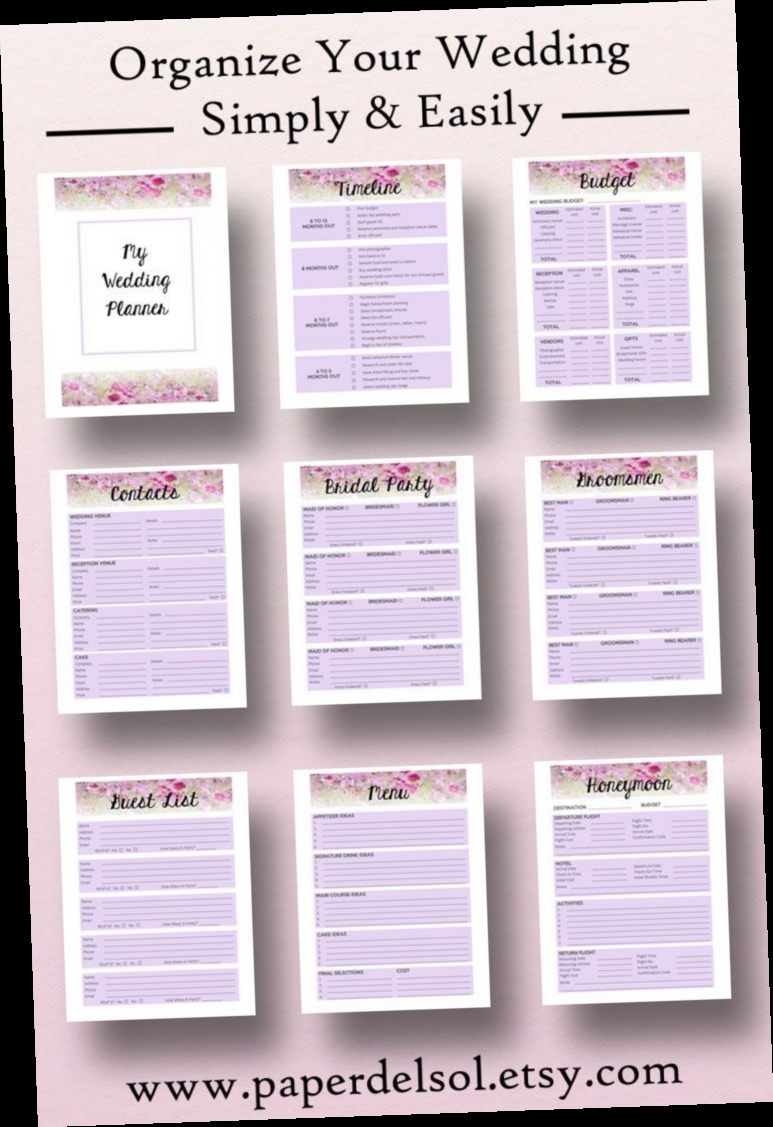 Wedding Planner Pdf Free