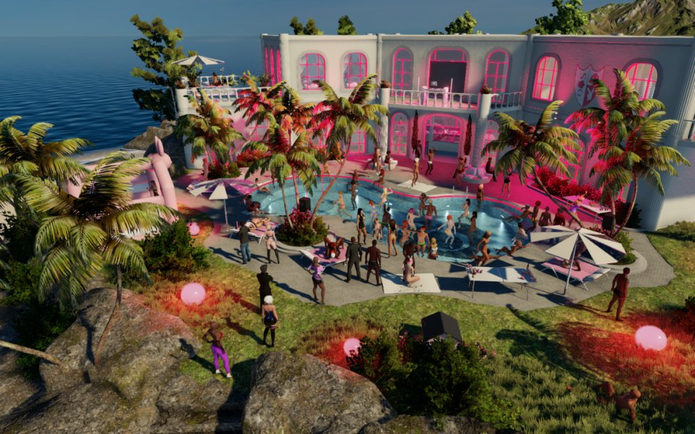 S3dxchat's tweet photo. Pool party starting at 2pm EST sunday! bikini only for girls :3

♠ Spade Bunny Sorority ♠ Pool Party​ 🏊‍♀️​ Event with Live DJs ​💖​ - Events and Activities - 3DXChat Community https://t.co/qSyTLiNrh9 https://t.co/w8K9g9Knkq