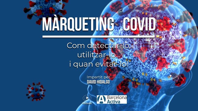 barcelonactiva's tweet image. Com fer #màrqueting efectiu en temps de la pandèmia? Què funciona i què no avui dia?  
En parlem amb David Hidalgo, CEO de VIDÉAME en una #MasterclassCibernàrium virtual imprescindible per als i les professionals de la #comunicació. 
🗓 18 de febrer.  
👇
ow.ly/U6sY50Ds7wL