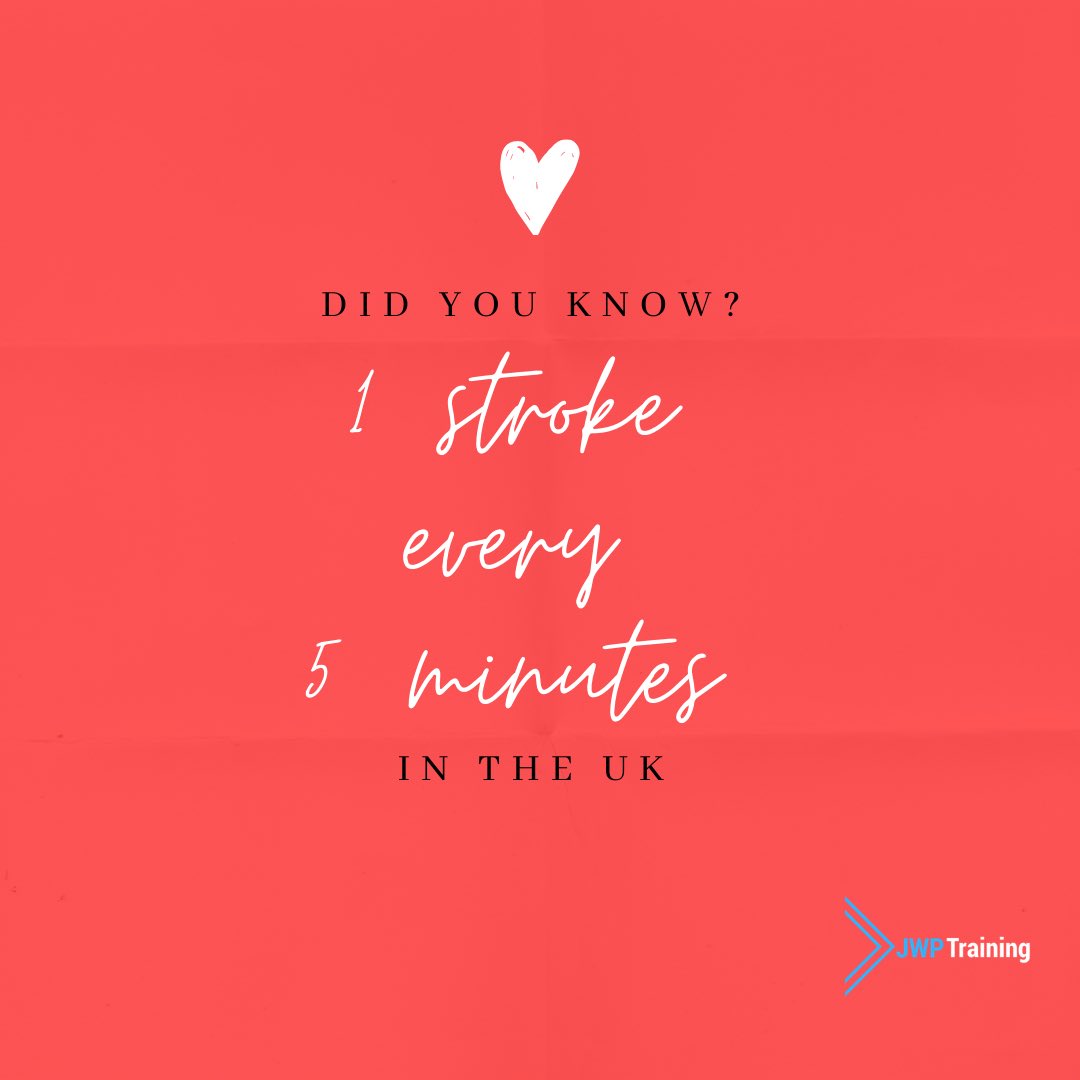 Did you know?

Within the UK, a stroke occurs every 5 minutes. 

Do you know what to do? 
Learn First Aid with <a href="/jwptraining/">JWP Training</a>

jwptraining.co.uk