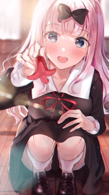 はい、あーん!♡?
 #藤原千花 #かぐや様は告らせたい 