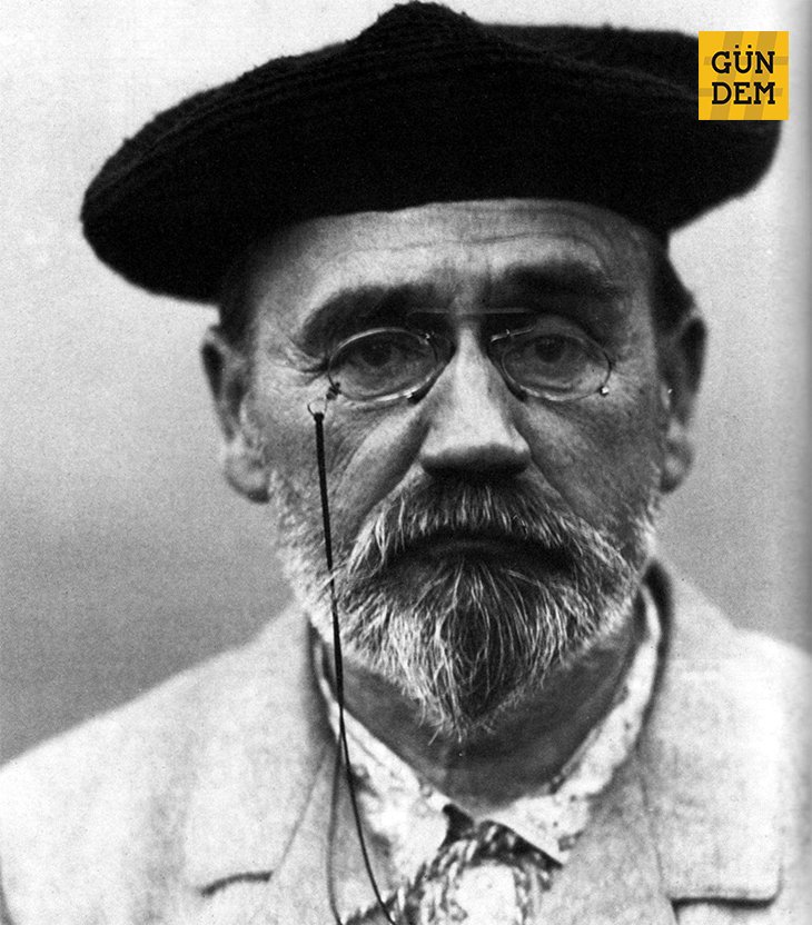#gündem | 123 yıl önce bugün Émile Zola'ya, Alfred Dreyfus'u savunmak için yazdığı mektup nedeniyle iftira davası açıldı.