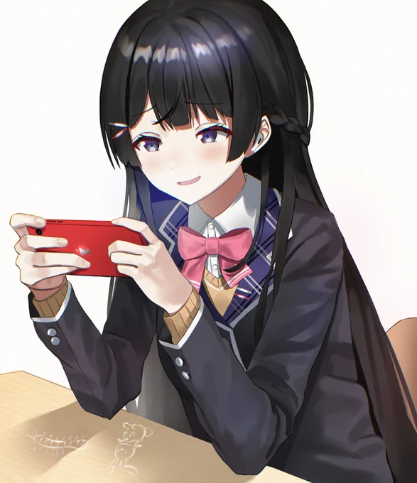 #これでフォロワーさん増えました

委員長もっと描きます… 