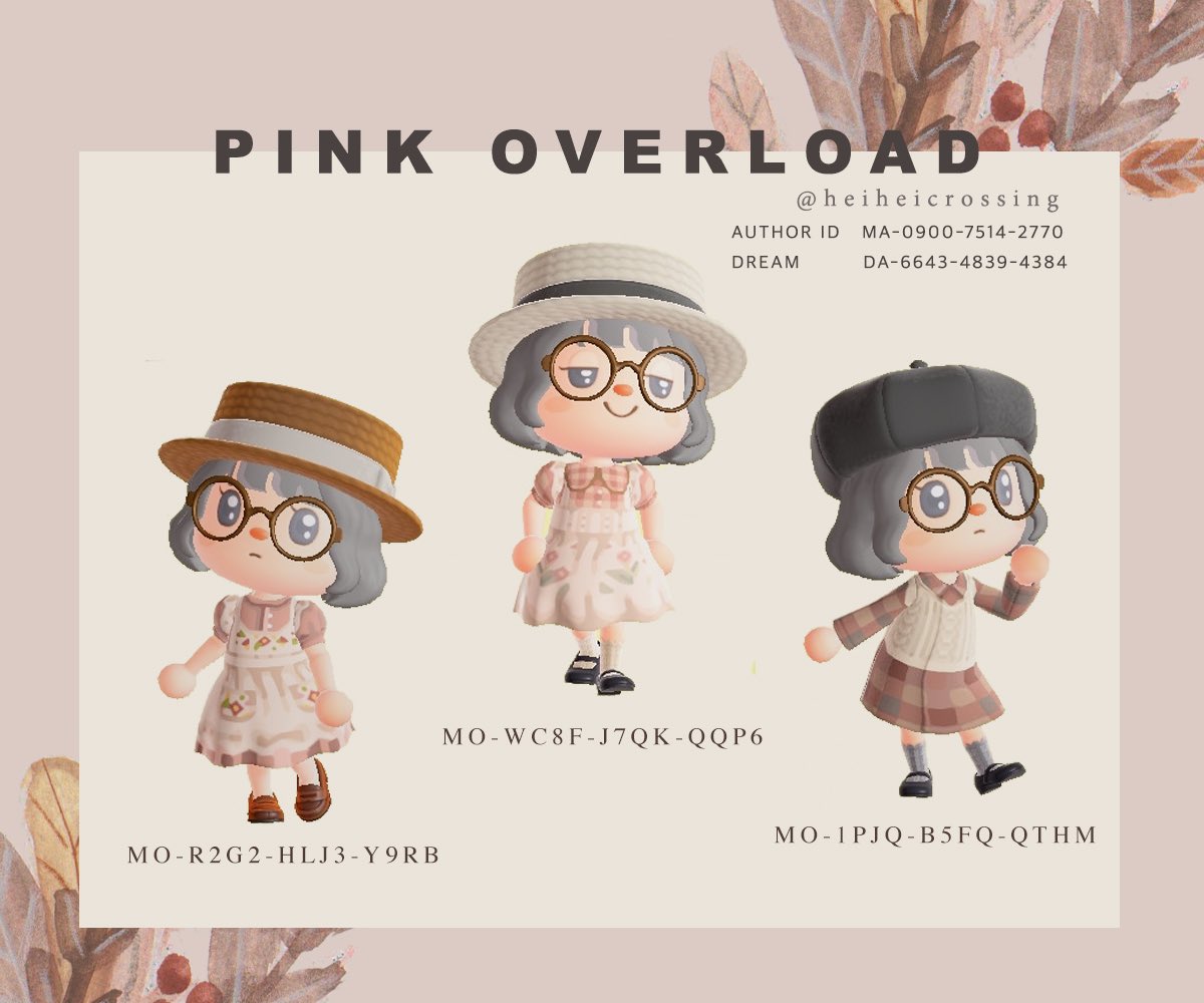 ✨New outfit🌸Pink overload

#ACNHDesign #ACNHDesigns #acnh
