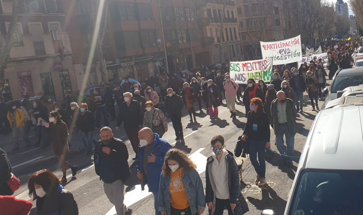 Desde Metro Delicias hasta EVA se llena la carretera! #EVAsigue