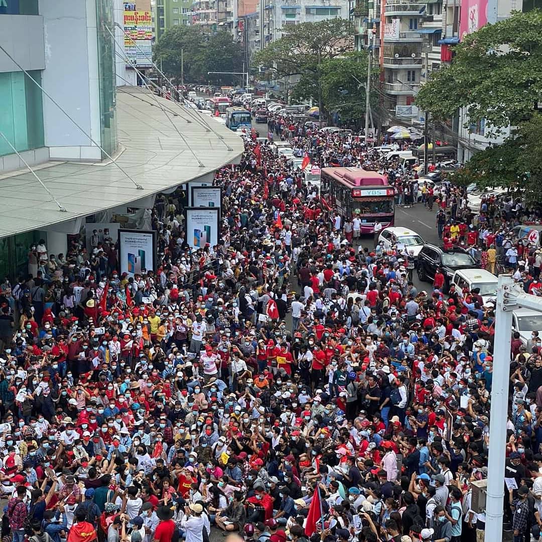#WeNeedDemocracy 
#HearTheVoiceOfMyanmar 
#SaveMyanmar