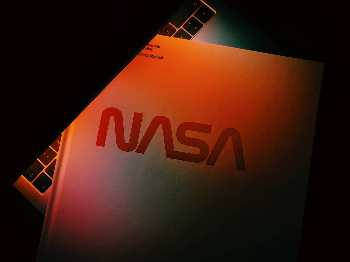 @michaelbierut Just got a copy of the NASA Graphics Standards Manual recently.