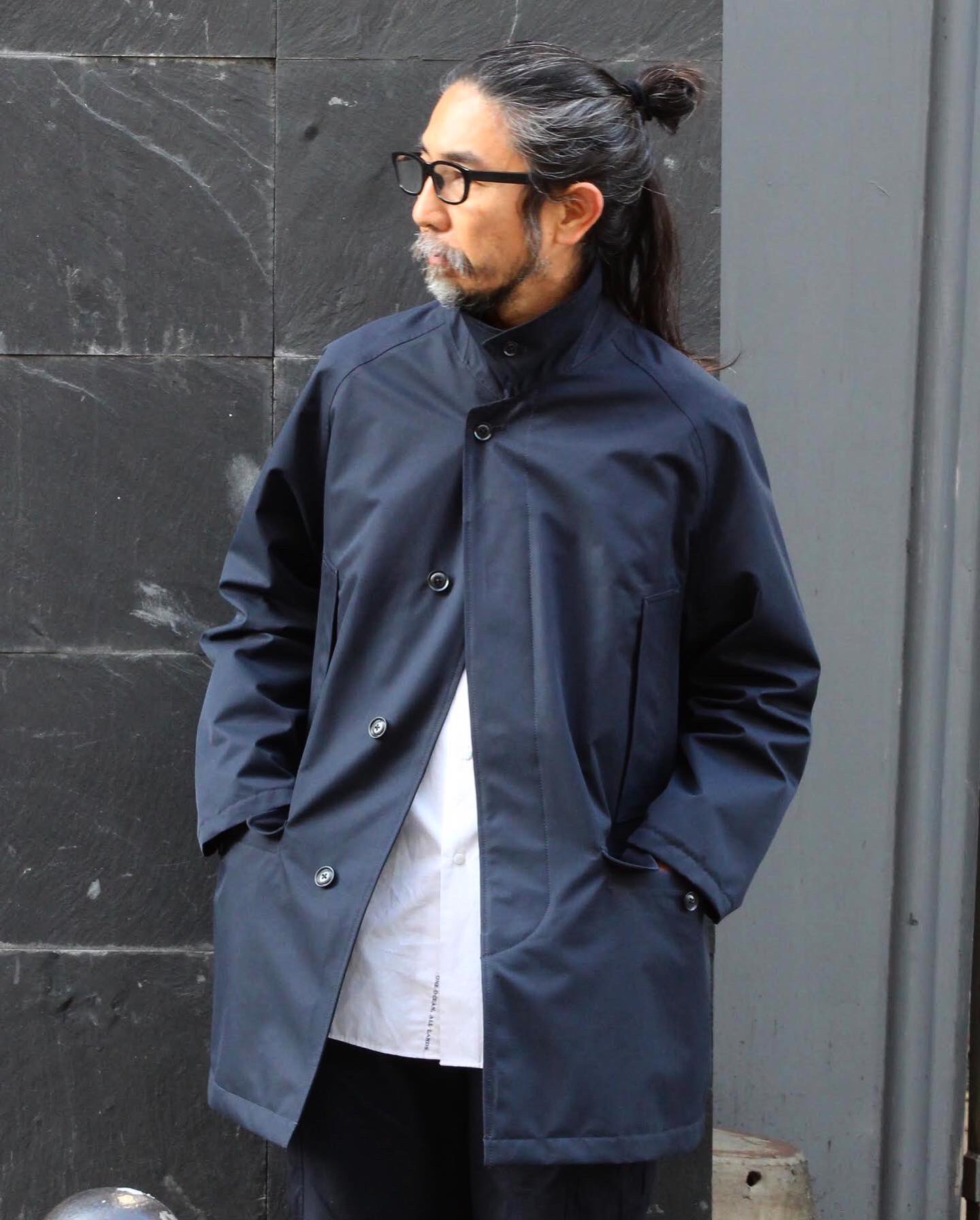 2L GORE-TEX Short Soutien Collar Coat 黒-