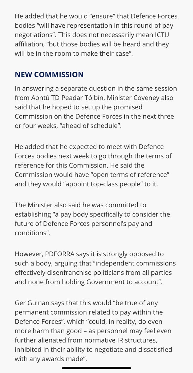  #FactsMatter  @simoncoveney  @IRLDeptDefence  @GCraughwell  @MarkWall1  @Fiona_Kildare  @SorcaClarke_TD  @BerryCathal  @EUROMILeurope  @irishcongress  @bridsmithTD  @EamonRyan  @MichealMartinTD  @LeoVaradkar  @MaryLouMcDonald  @loreillysf  @alankellylabour  @johnbradysf  @irishexaminer