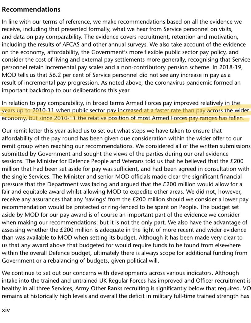  @pdforra members must not be forced down the rabbit hole of a pay commission. If pay review bodies really worked why would surveys from the AFPRB, which is the British version being proposed,show satisfaction levels amongst enlisted being low and voluntary outflow levels high?
