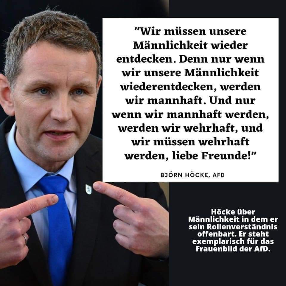 Warum die <a href="/AfD/">AfD</a> keinen Platz in einer modernen Gesellschaft haben kann und darf.

Ein Thread in Bildern.