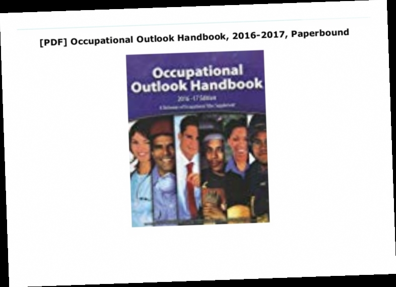 occupational outlook handbook 2016 17 pdf download / Twitter
