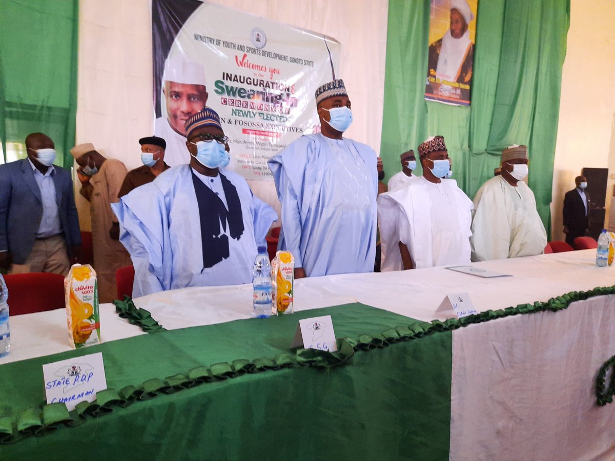 LemaNafiu's tweet image. NYCN /FOSOSSA Inauguration: Tambuwal Arrives Auditorium of Sultan Maccido Institute 

Gov. @AWTambuwal  has arrived at the Auditorium hall of SultanMaccido Institute for Qur'an and General Studies Sokoto for the inauguration of the Elected Executives of NYCN Sokoto, and FOSOSSA.