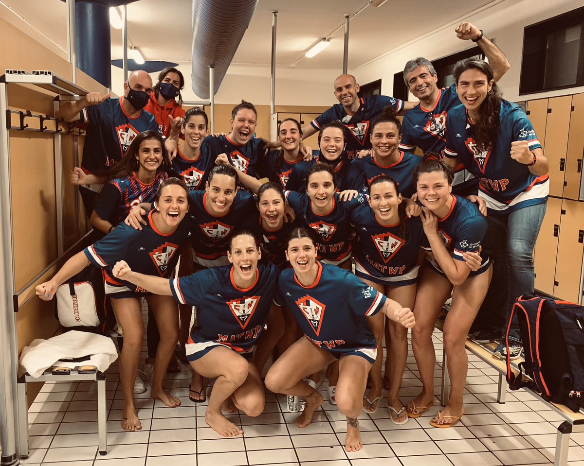 Cap a 1/4 de Final de l’Eurolliga💥 ⚪️🔴🔵! Orgull d’equip💪🏾 <a href="/WPMataro/">Waterpolo Mataró</a> !!