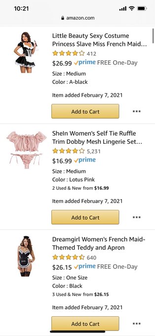 I added some cheerleading costumes to my list plus some other sexy costumes😈 If you want to see me in