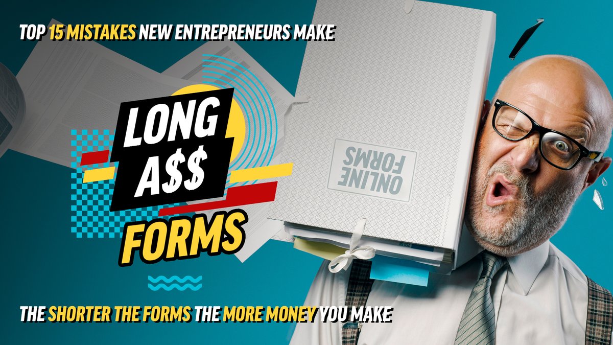 “Let me ask the customer 25 questions to pre-qualify...” Collect the minimum data you can collect to qualify and close the sale. Anything extra you need ask AFTER the sale is completed. The more fields, the lower your conversion rates, all things being equal.