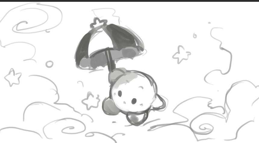 The kirby wallpaper WIP that no one asked for ?? 