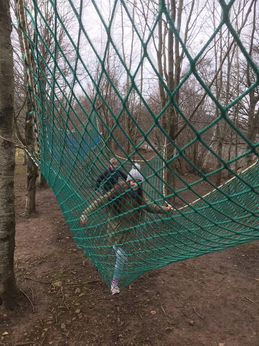 rachmurrayplay's tweet photo. Happiness is climbing, scrambling around and generally arsing about in two blooming great nets! #playmatters #playisok #moreplayplease #playeveryday #getoutside https://t.co/f7Kv13vIsH