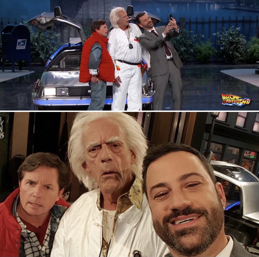 marty mcfly jimmy kimmel