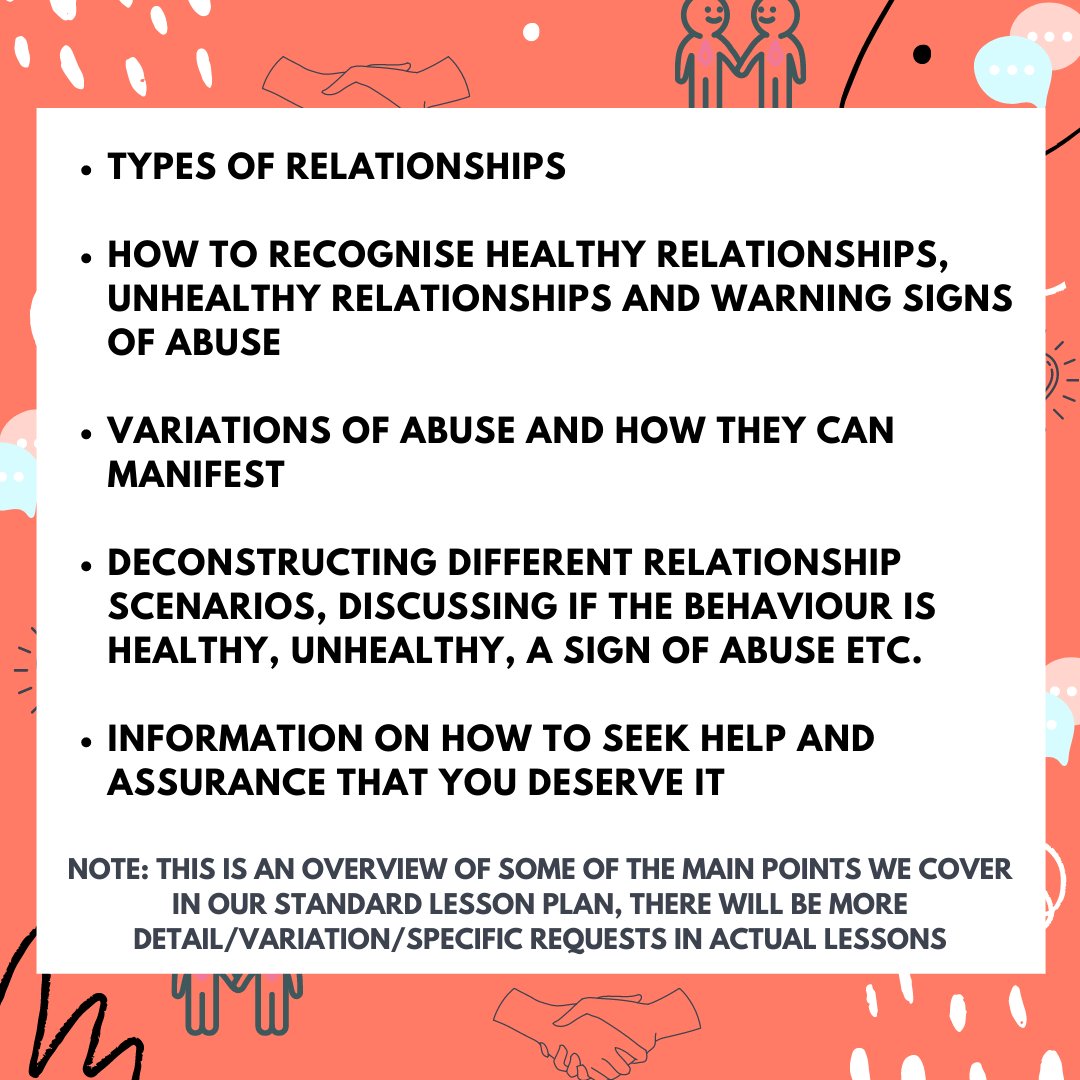 SexpressionYork's tweet image. So now we've told you how you can get involved in Sexual Abuse &amp;amp; Sexual Violence Awareness Week and why it's important, would you like to learn about what we cover in our Relationships and Abuse lesson? 

Read below to find out more ⬇️

#ItsNotOk
