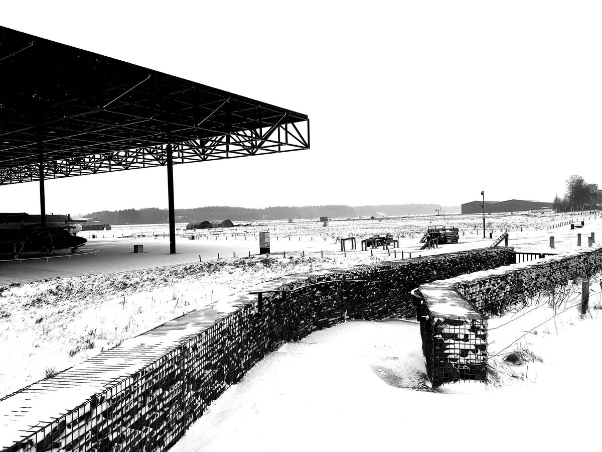 Het leukste uitje van Utrecht 2021 ligt er koud en verlaten bij. Hopelijk kunnen we snel weer bezoekers ontvangen in het Nationaal Militair Museum. @NMMSoesterberg