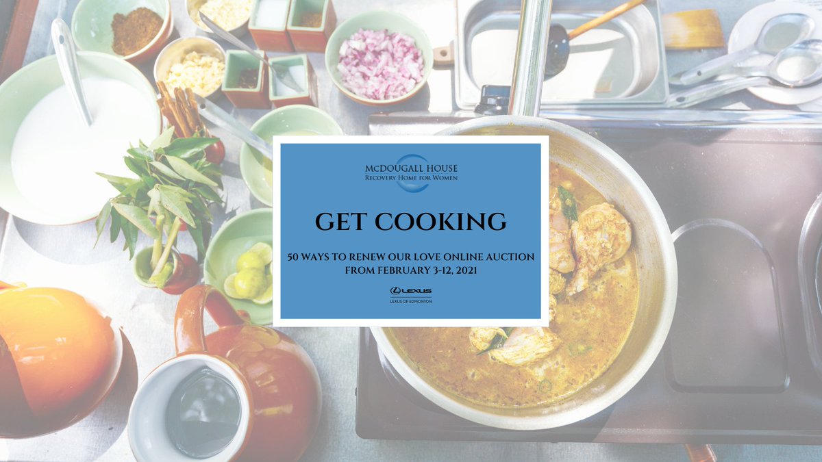 We are happy to have @GetCooking_CA as a donor. One lucky bidder will receive a gift certificate for their services such as online cooking classes. To place your bid, please visit 32auctions.com/MHauction2021. #getcooking #onlinecookingclasses