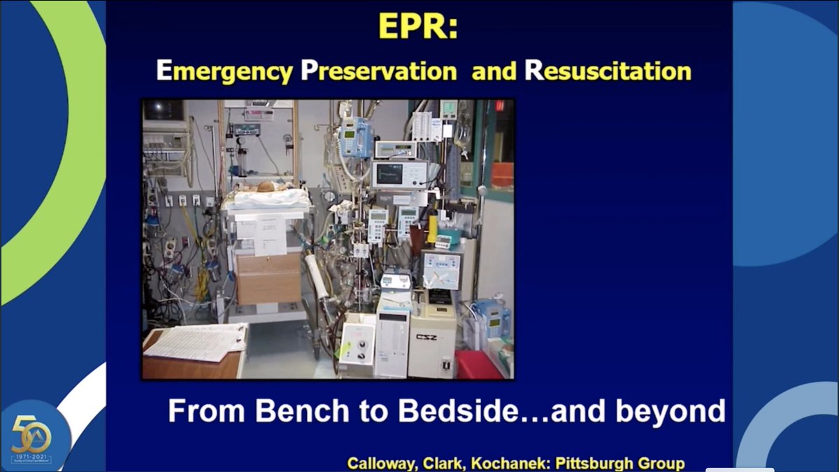 Nadkarni: using extra corporeal therapies in a goal directed manner may make signficantly improved outcomes possible  #CCC50  #PedsICU