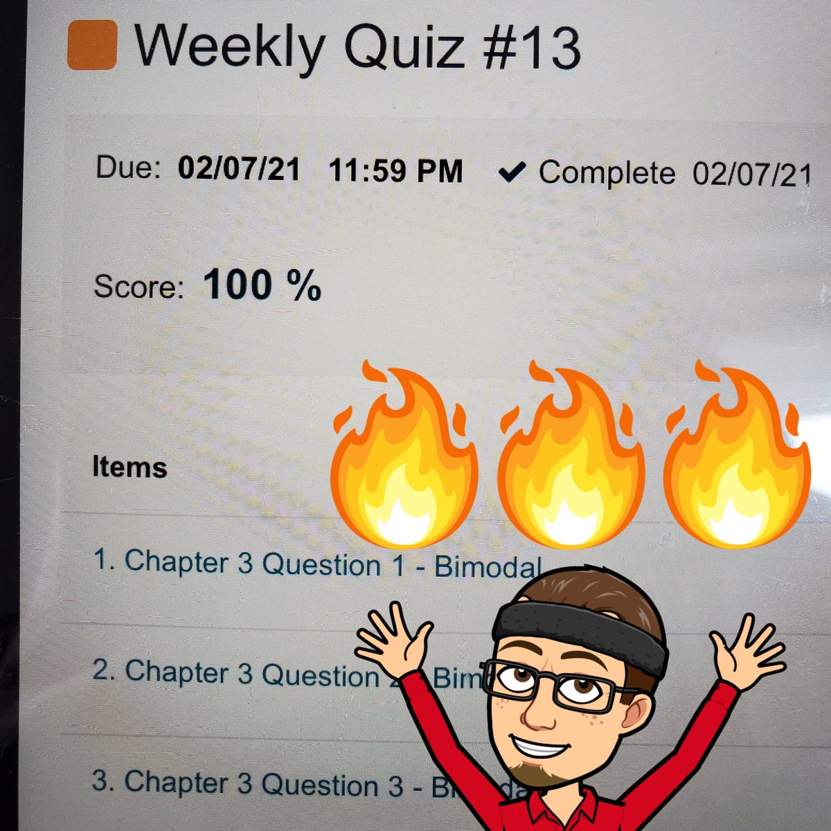 BPsci_teacher's tweet photo. #HSChemistry weekly quiz reminder and #ConceptualPhysics weekly graph 📊 https://t.co/aaVopjv70p