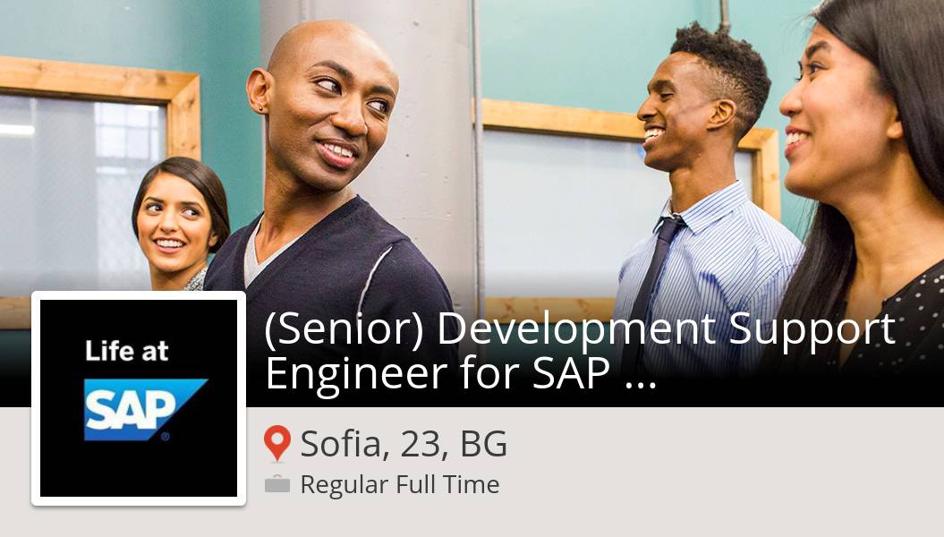 gkoIov's tweet photo. Are you a (Senior) Development #Support Engineer for SAP #Security in #Sofia23BG? #SAP is waiting for you! #job https://t.co/9hGUs07AFR #JobsAtSAP https://t.co/EWDsZxr4w4