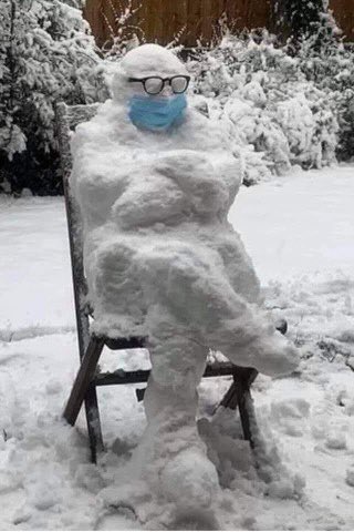 Heavy snow in New York City today...and apparently in Vermont also!