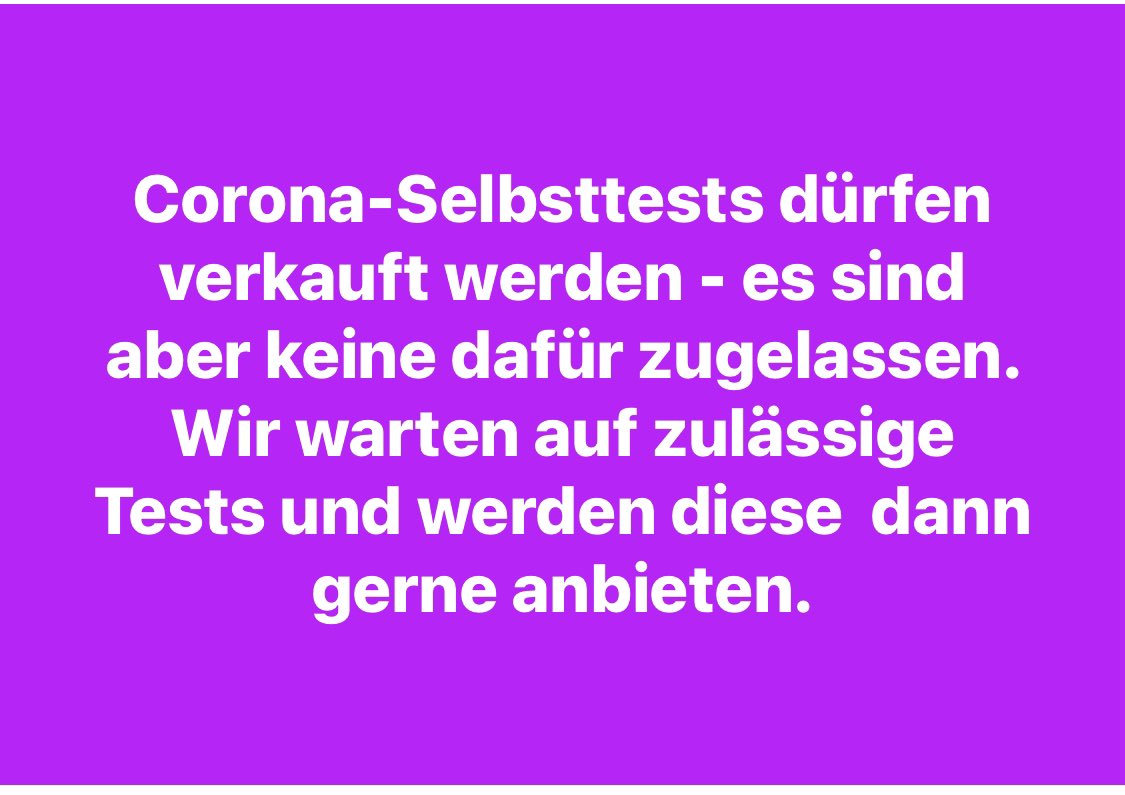 limesapo's tweet photo. #Corona #Selbsttest #Schnelltest https://t.co/68Fsumtwet