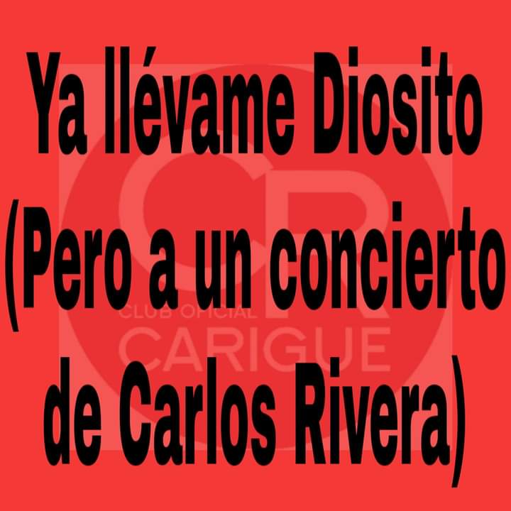 club_carigue's tweet image. Nos urgeee
@_CarlosRivera 🙏🙏