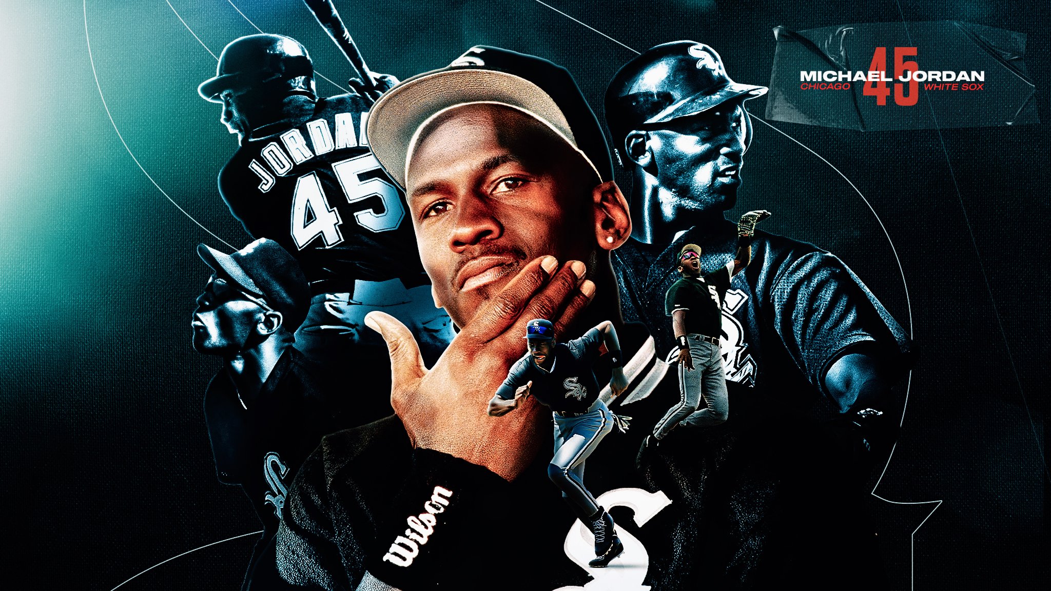 wallpaper michael jordan white sox