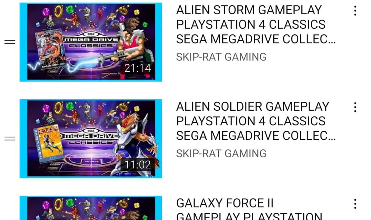 KeithJa76034341's tweet photo. Sega PS4 classics checkout links
#superthunderblade
https://t.co/3ajdwpmzMB
#spaceharrierii
https://t.co/nQL5rOstkt
#fullplaylist
https://t.co/AkydaFE36P
Love to hear comments on video and what's your fav
If new please like share subscribe thank you https://t.co/fLmZQoaa1C https://t.co/2QcWm4LLNU