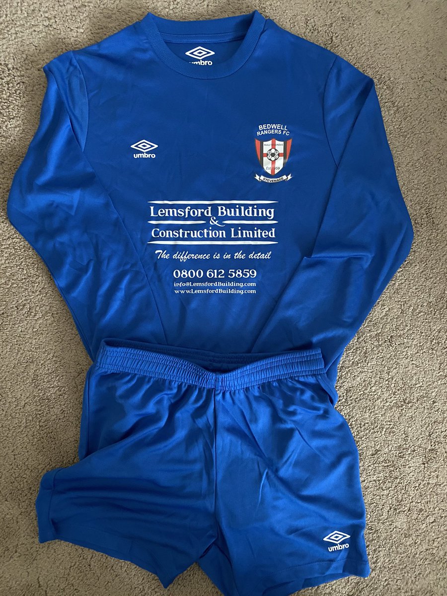 Kit launch!! Fingers crossed we can play in it sometime soon!! #wearebedwellrangers