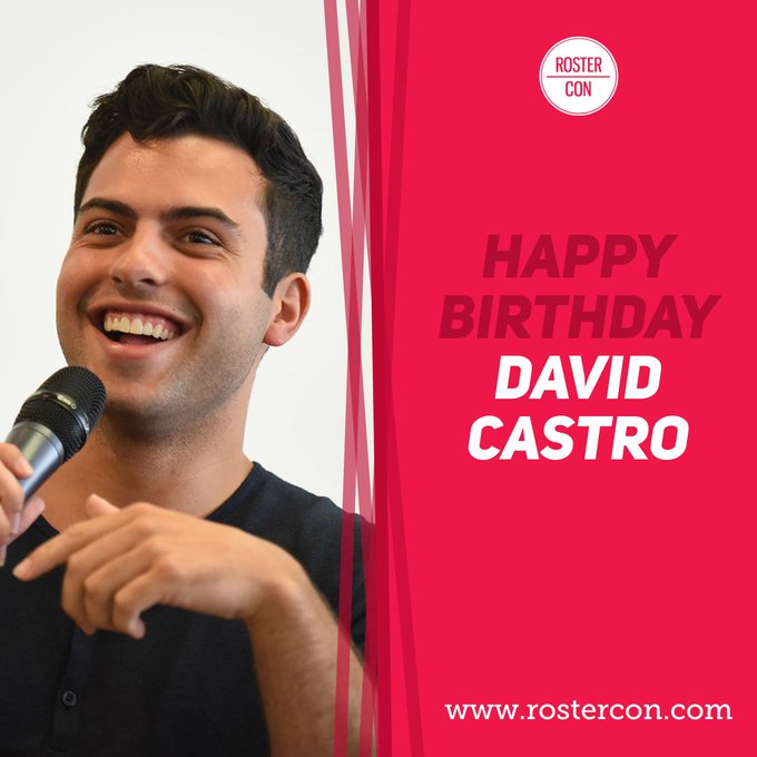  Happy Birthday David Castro ! Souvenirs / Throwback :  