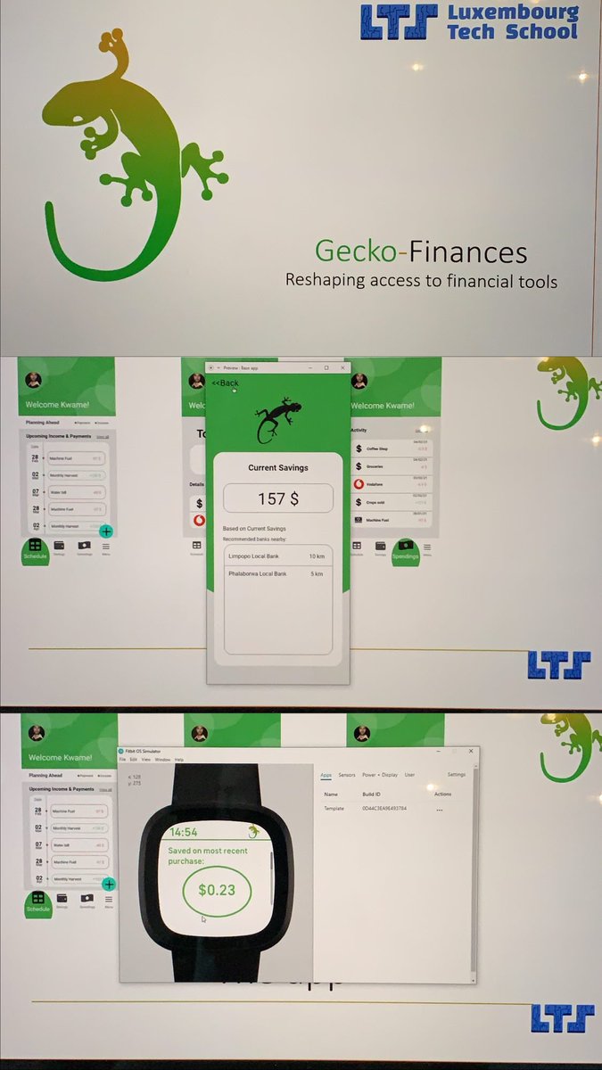 LuxTechSchool's tweet photo. Pitches haves started! 3min Pitch, 2min QA. It goes fast! #ltshackathon #financialinclusion
@The_LHoFT
@NewsAFI
@ABBLbanking https://t.co/tDcI7SuZte