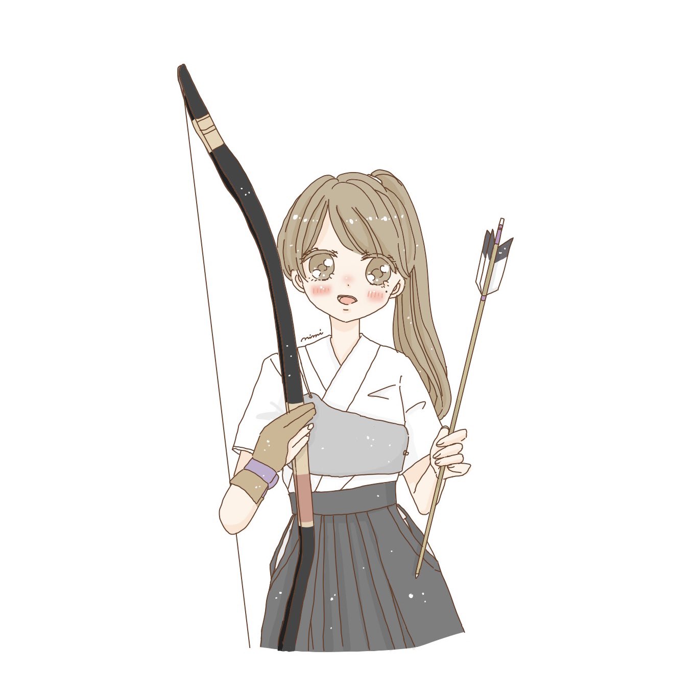 にみ ゆるふわイラスト フリーアイコン部活編 卓球部 合唱部 陸上部 弓道部 フォロワー様限定でご使用ください フリーアイコン T Co Jxynqu2gba Twitter