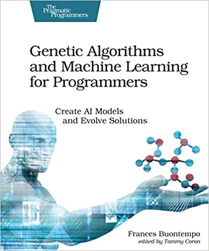 I think I did not post about this (#geneticalgorithmsandmachinelearningforprogrammers) book. A nice book and not over complicated. Learn to code #machinelearning #geneticalgorithms (let them escape a bag) #bees #ants #gameoflife #javascript #cplusplus #html #python